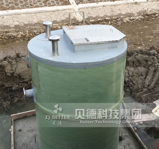 智能型一體化污水提升泵站 地埋式一體式玻璃鋼預(yù)制泵站供貨廠家
