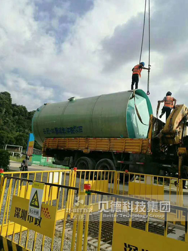 廠家定制一體化污水提升泵站 一體化泵站遠(yuǎn)程監(jiān)控玻璃鋼預(yù)制泵站