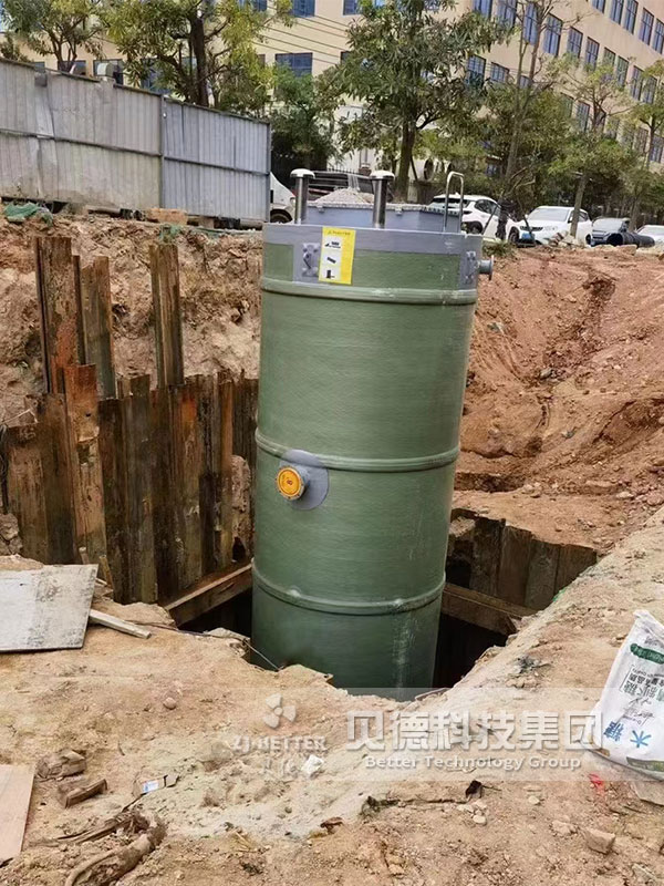 地埋式玻璃鋼一體化預(yù)制泵站 污水提升處理設(shè)備 全自動(dòng)泵站