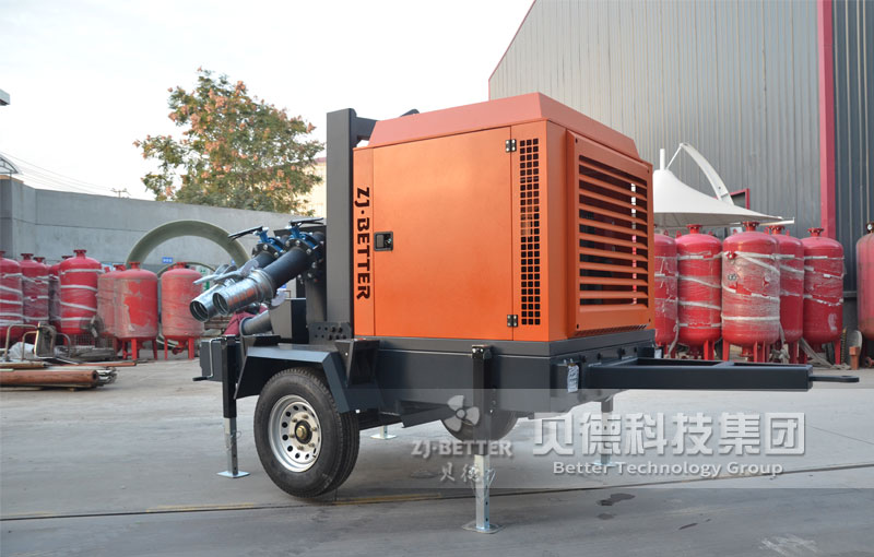 拖車(chē)式大流量防汛泵車(chē)防汛抗旱排水移動(dòng)泵車(chē)應(yīng)急搶險(xiǎn)